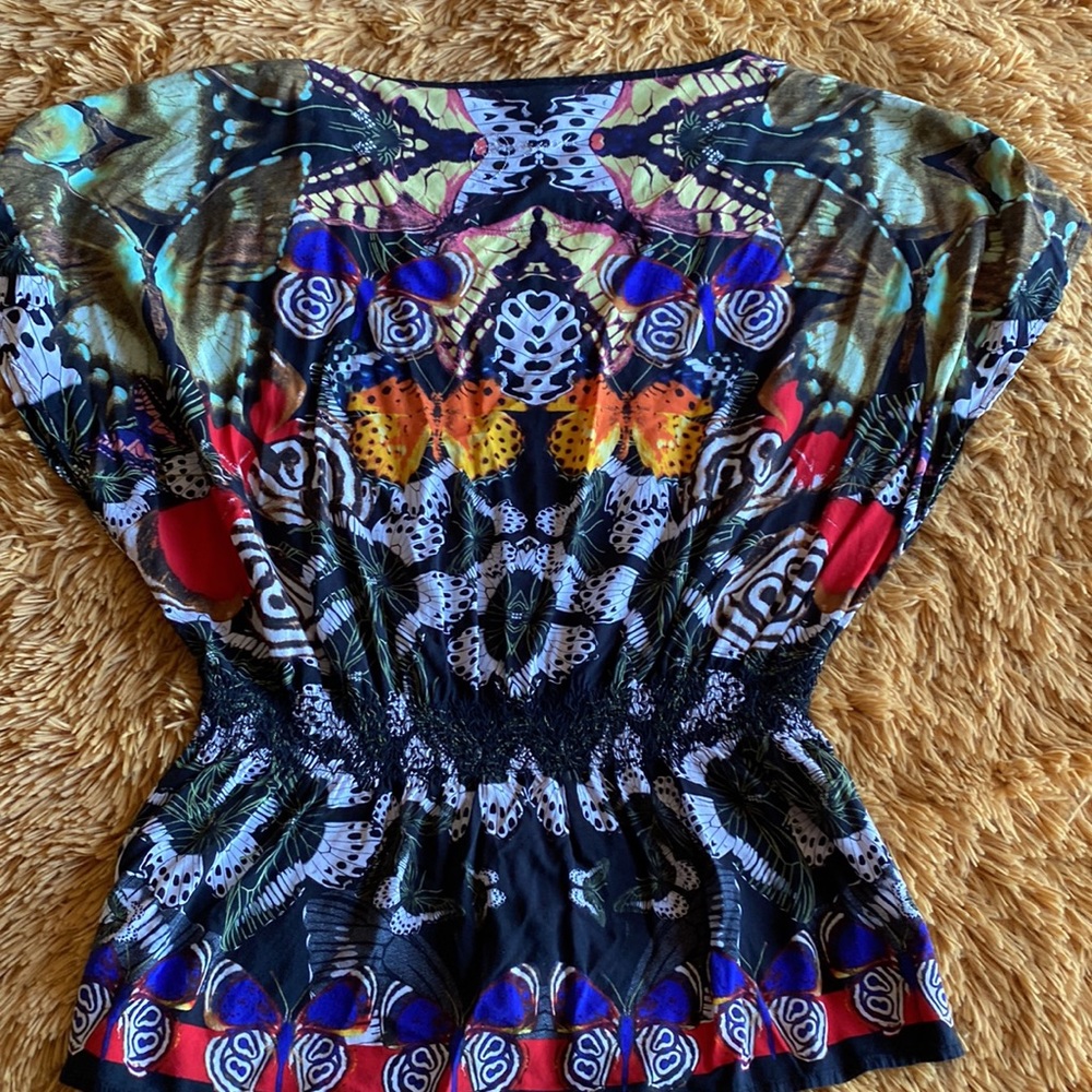 Desigual Butterfly Blouse - Picture 4 of 5